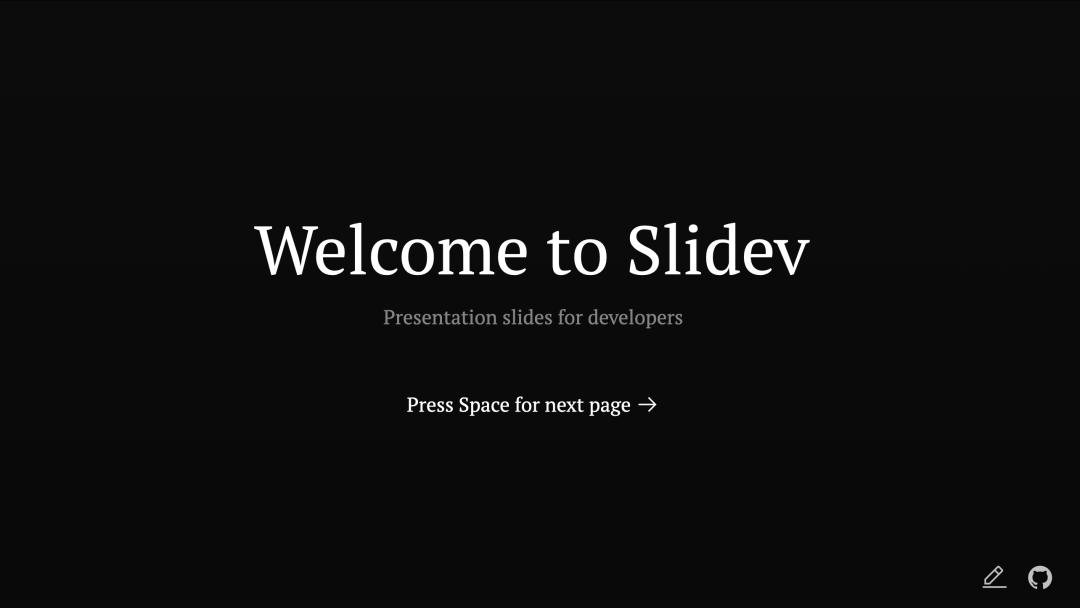 Slidev 项目初始化